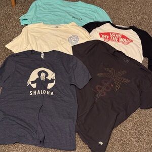 Men’s L Surf/Skate T-Shirts Bundle